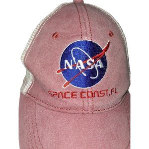 VINTAGE Beachwave NASA Space Coast, FL Hat Cap Snap Back Adjustable Mesh Back
